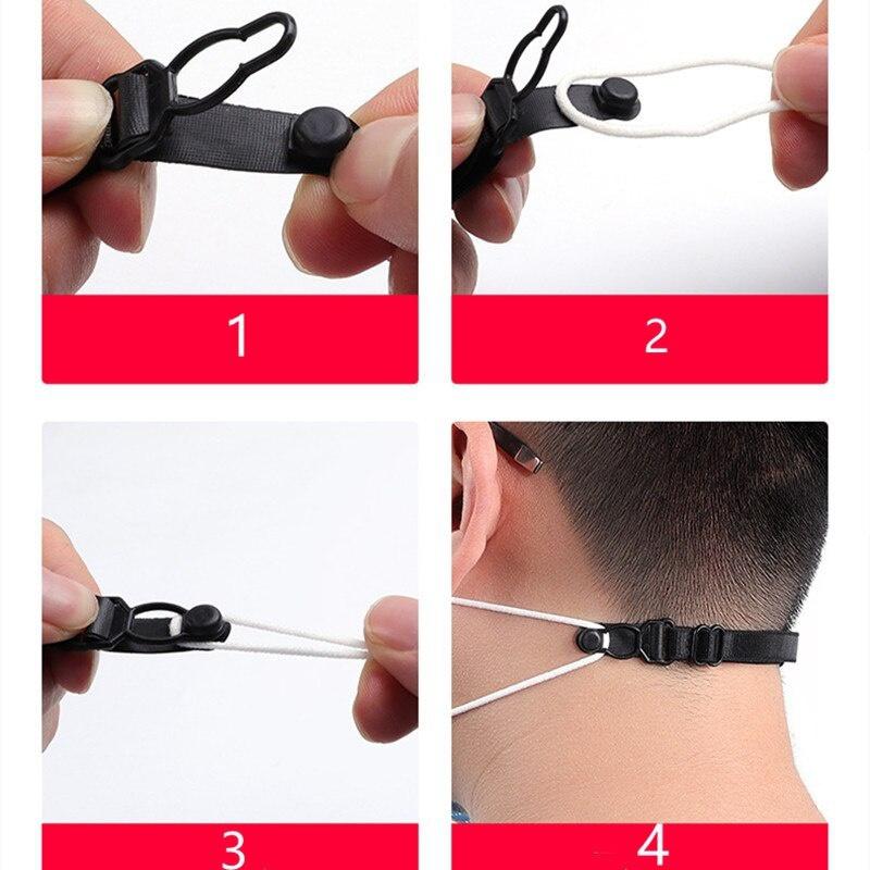 Mask Lanyard Adjustable - Correa de extensión ajustable para mascarilla,