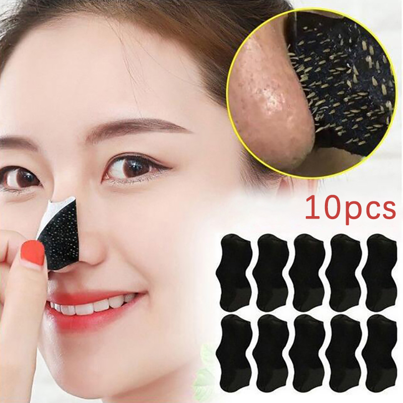 Black Face Mask Pack - 10 Uds. Mascarilla unisex para eliminar