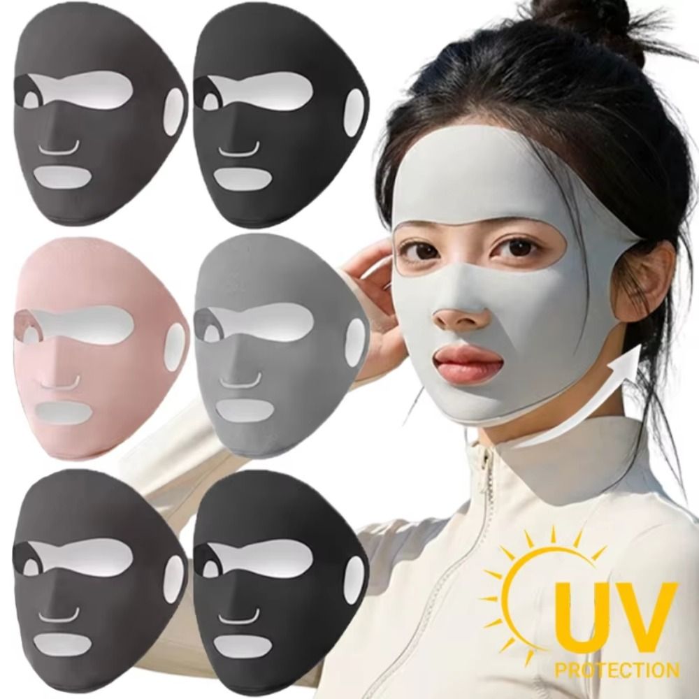 Sports Mask Breathable - Máscara de Protección Solar de Seda