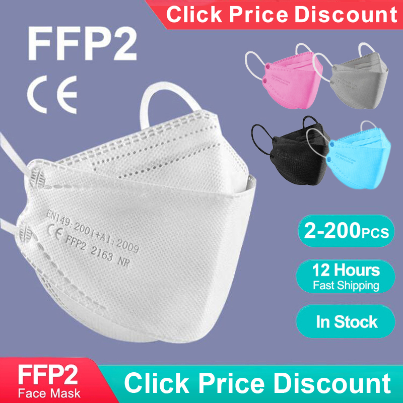 Disposable Surgical Mask - Mascarilla FFP2 KN95 Certificada con Forma