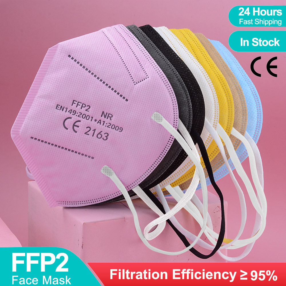 Black Face Mask Pack - Máscaras FFP2 de 5 capas aprobadas