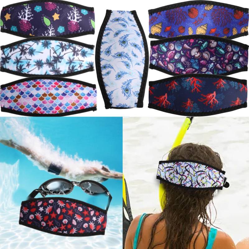 Mask Lanyard Adjustable - Cubierta de correa de buceo, correas