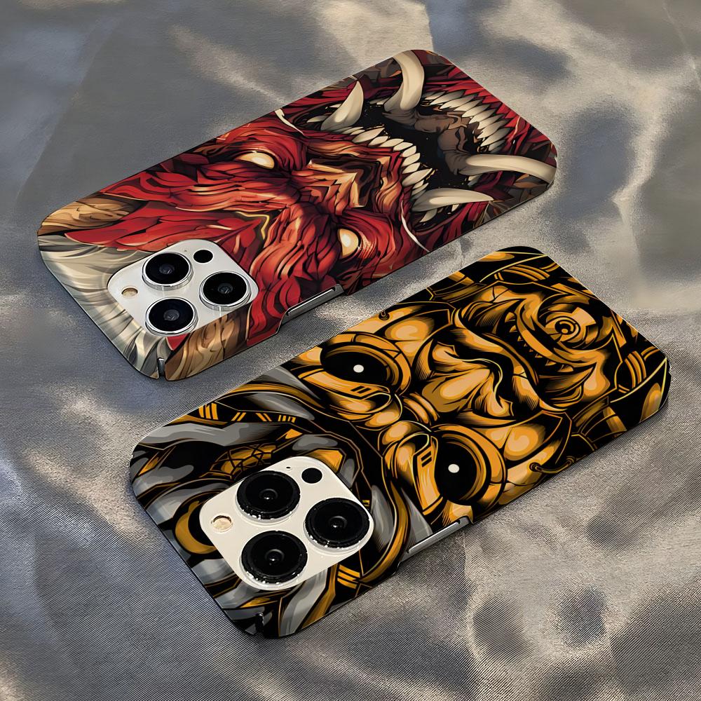 Mask Case Hard Shell - Funda para Teléfono con Diseño de