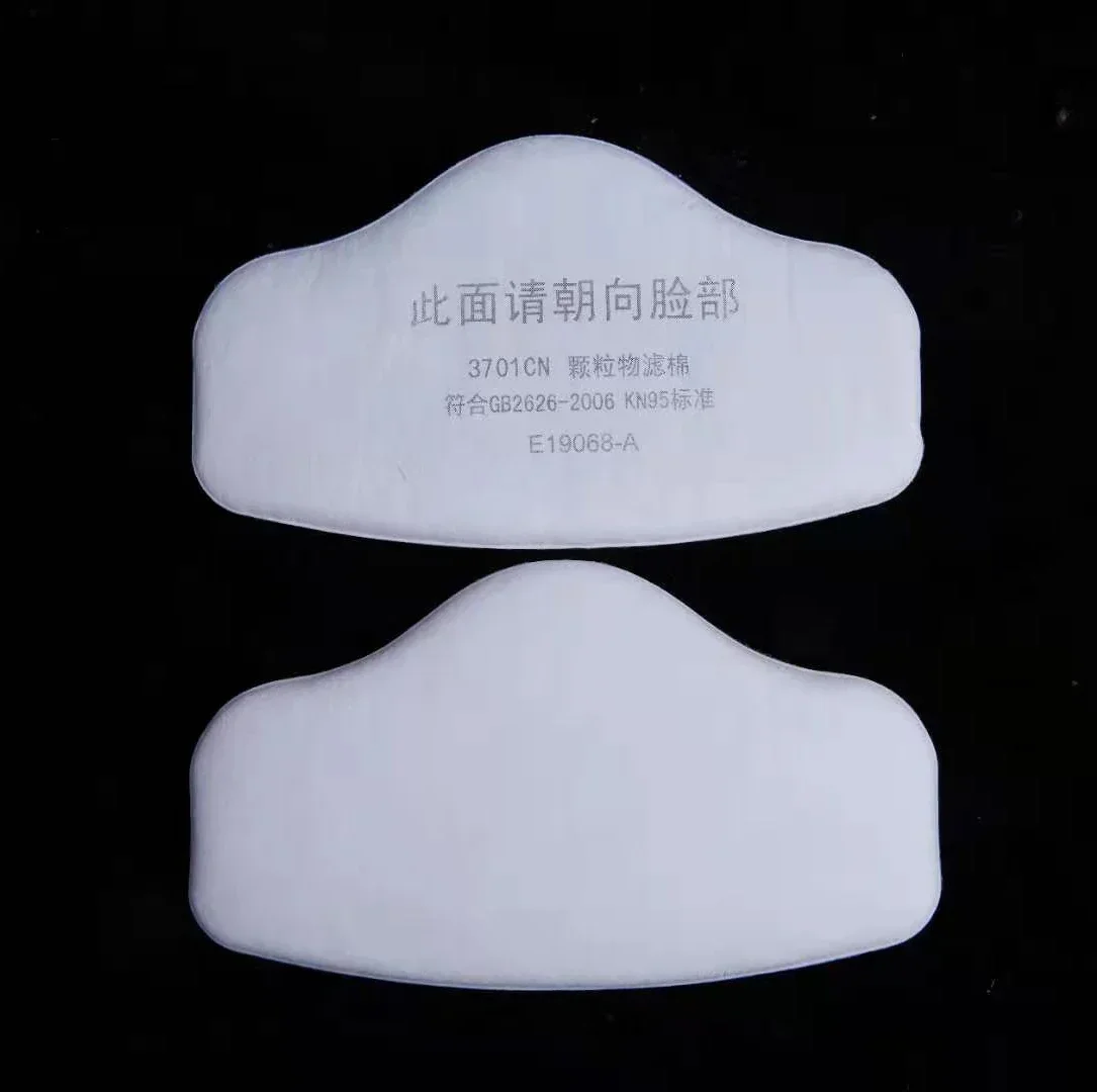 Dust Mask Construction - Filtro de algodón de partículas 3701
