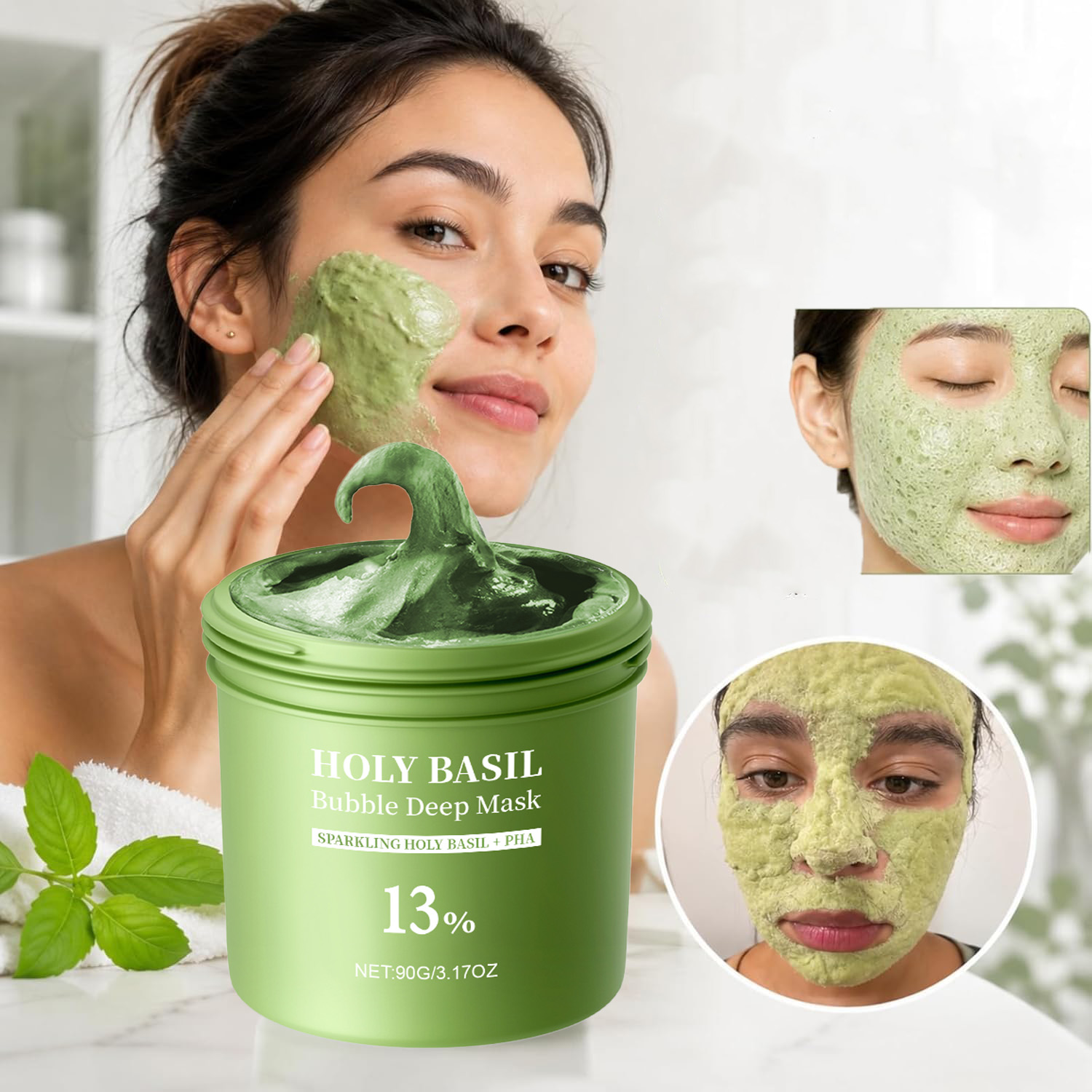 Dust Mask Construction - Mascarilla Facial de Arcilla que se