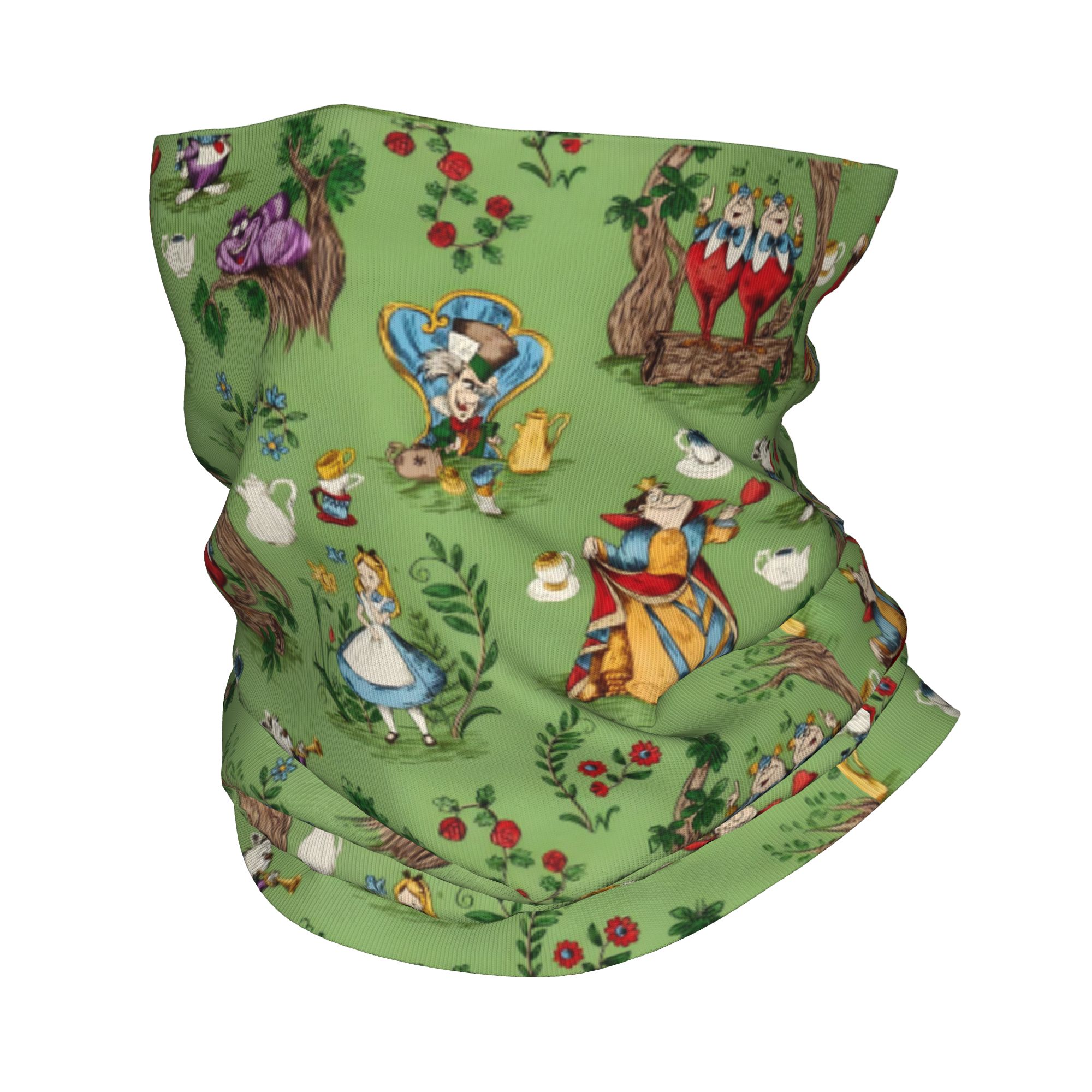 Neck Gaiter Face Cover - Pañuelo Multifuncional Personalizado de Alicia en