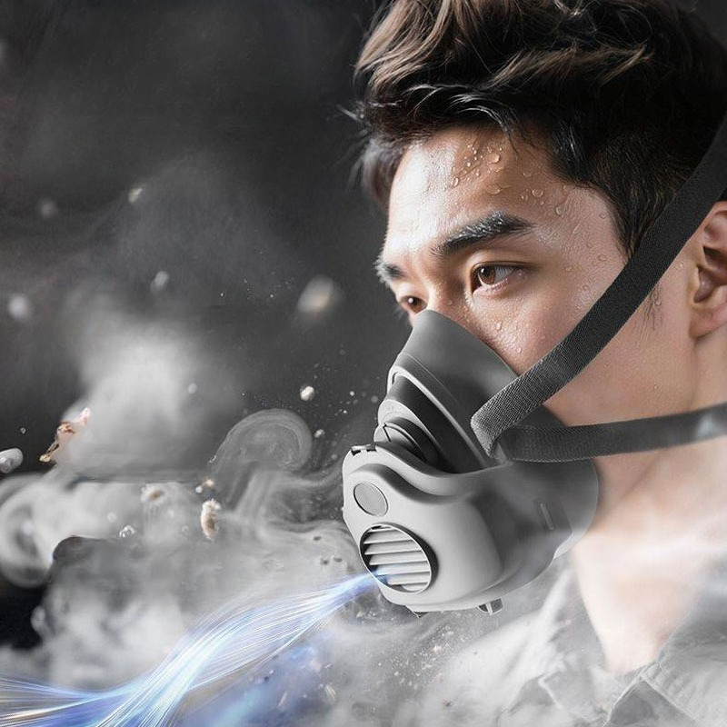 Kn95 Respirator Mask - Mascarilla de seguridad de goma para