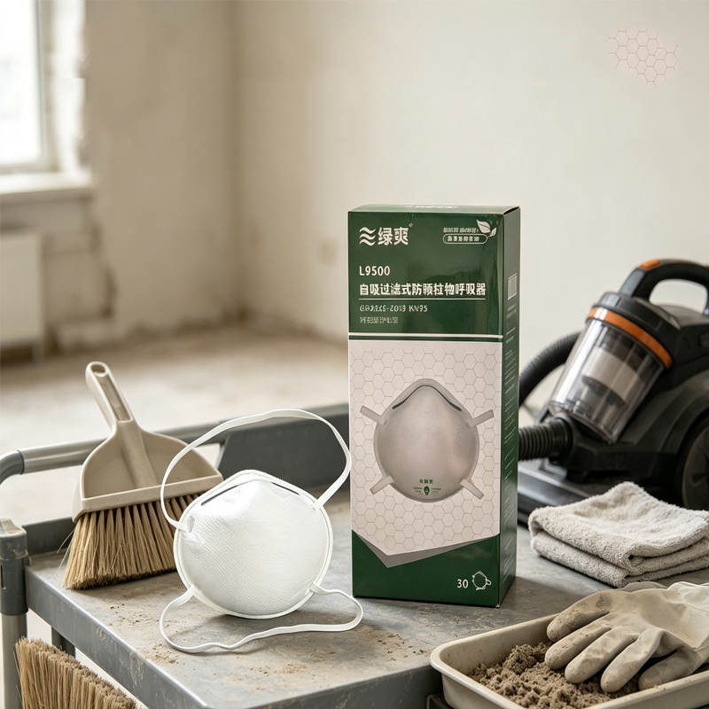 Kn95 Respirator Mask - Mascarilla KN95 tipo copa con filtro