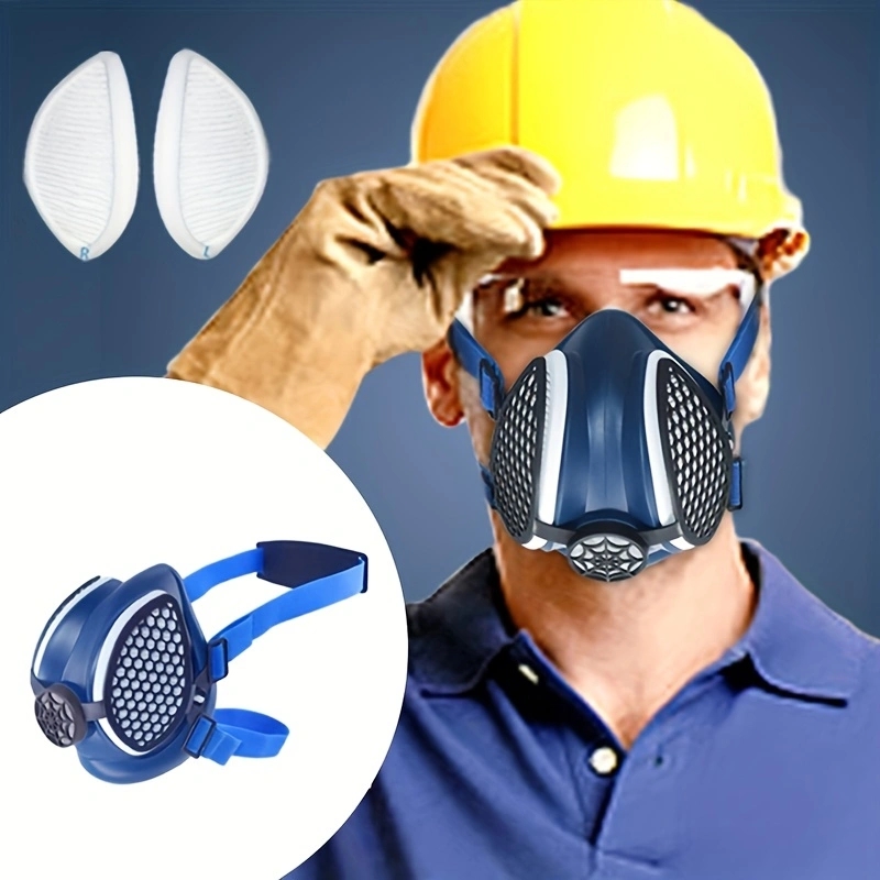 Kn95 Respirator Mask - Respirador de media máscara de silicona