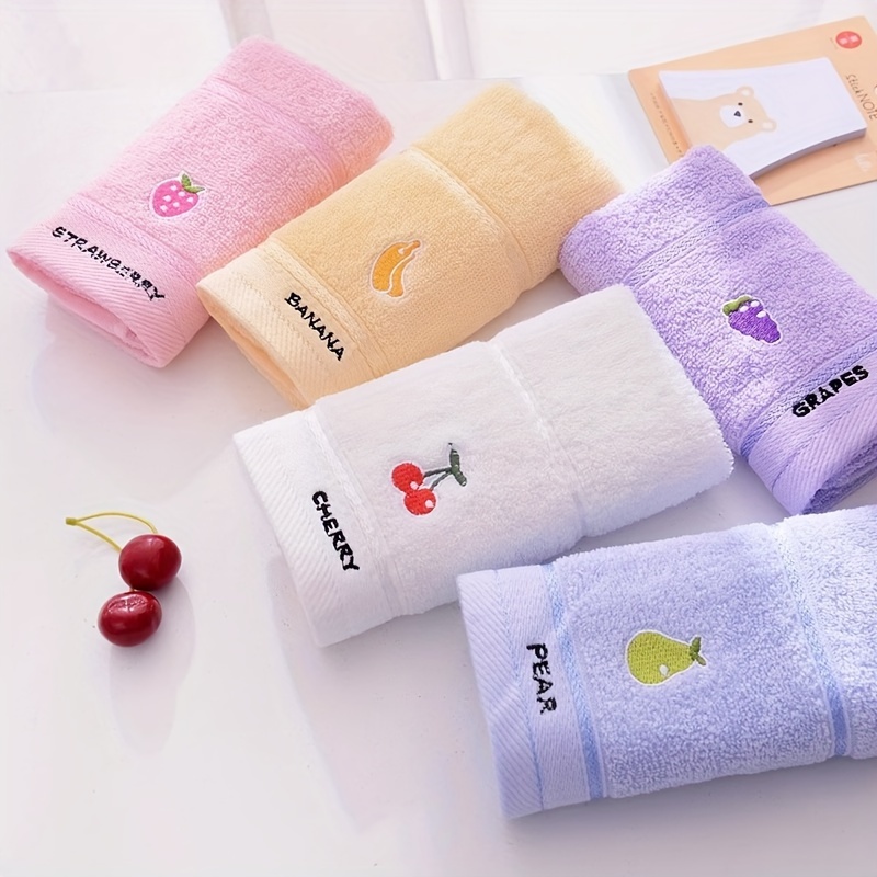 Cloth Face Mask Washable - 3 toallas con estampado de frutas