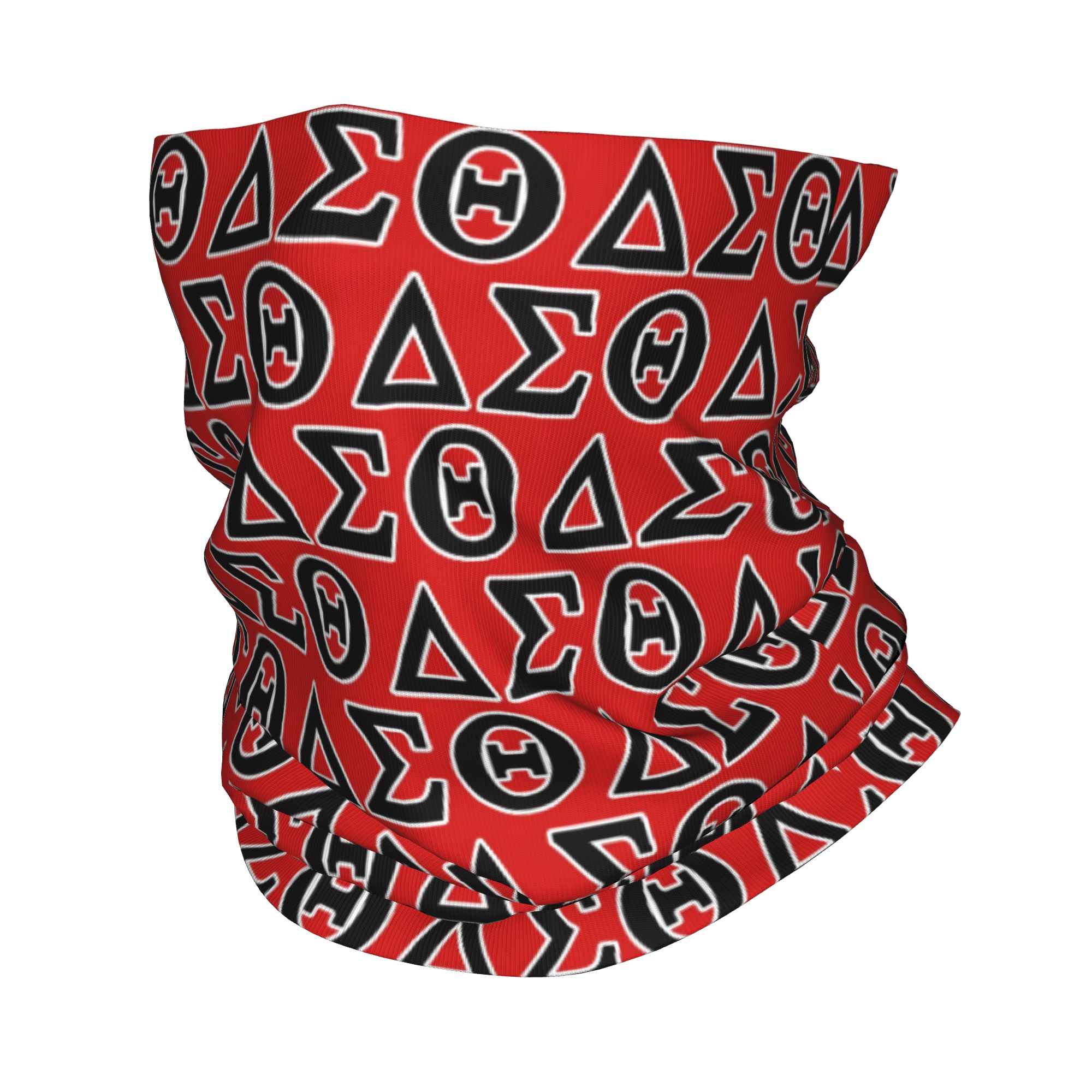 Neck Gaiter Face Cover - Personalizado Delta'ES Sigma'ES Theta'ES Sorority Bandana