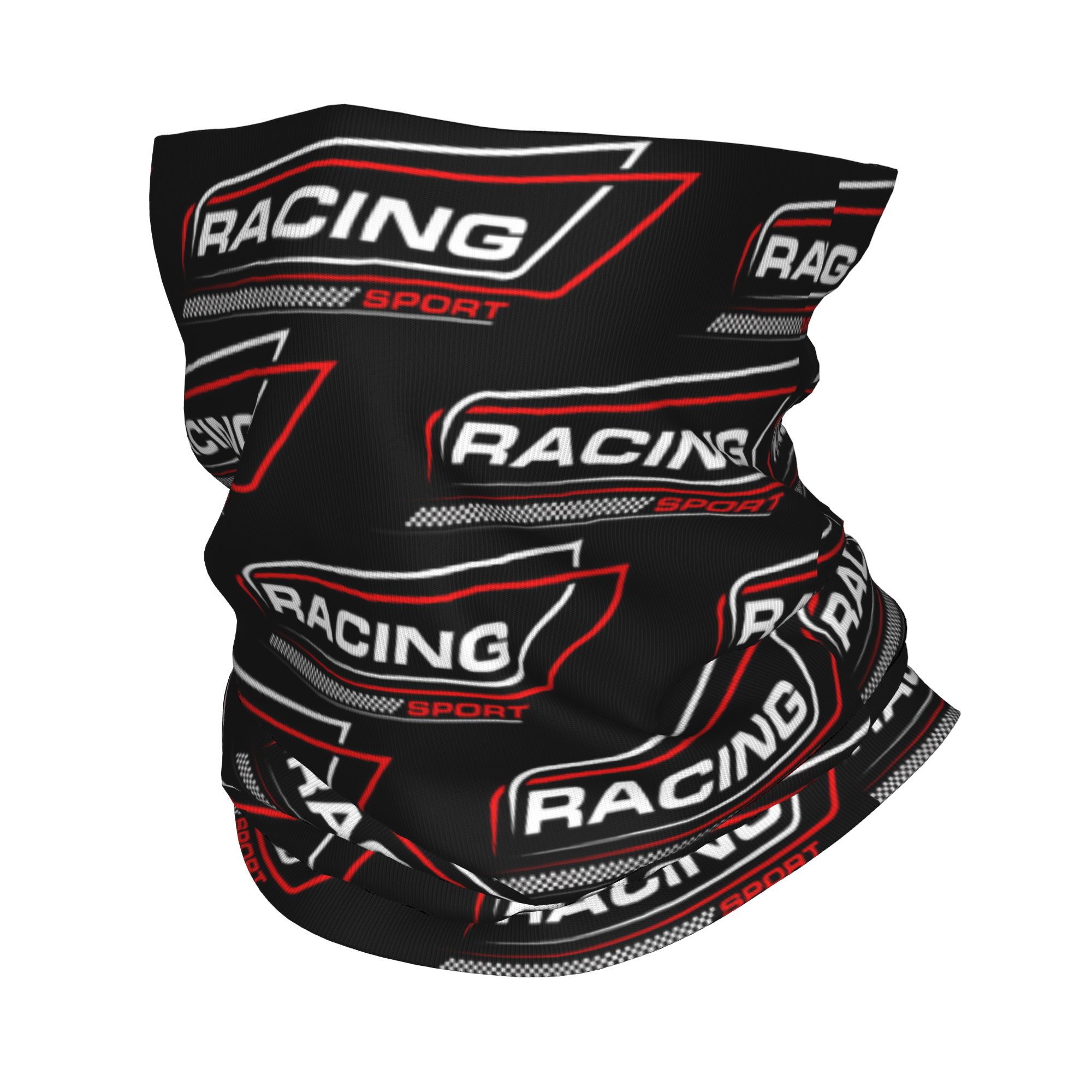 Neck Gaiter Face Cover - Bandana personalizada para carreras de velocidad,