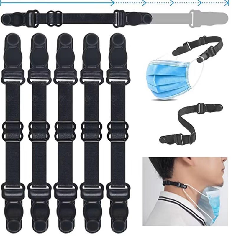 Mask Lanyard Adjustable - Vendaje de extensión de máscara ajustable,