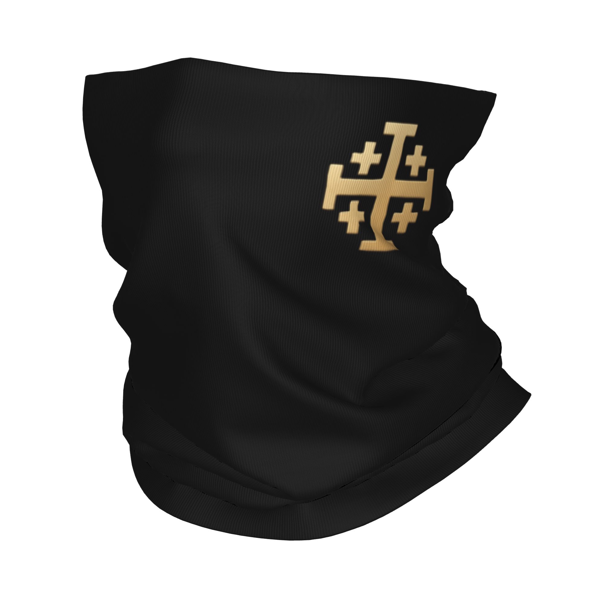 Neck Gaiter Face Cover - Pañuelo multiusos con estampado de Cruz