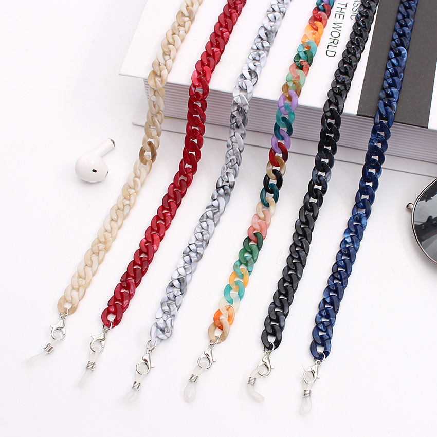 Cadena de gafas acrílicas, cad - Mask Chain Holder reseña y precio