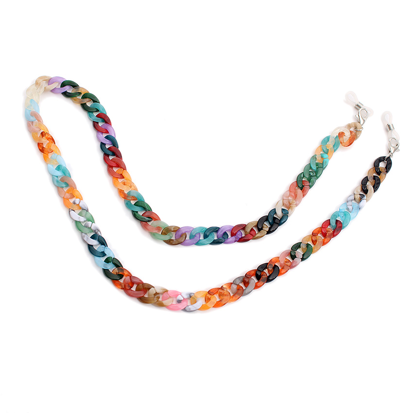 Cadena de gafas acrílicas, cad - Mask Chain Holder reseña y precio