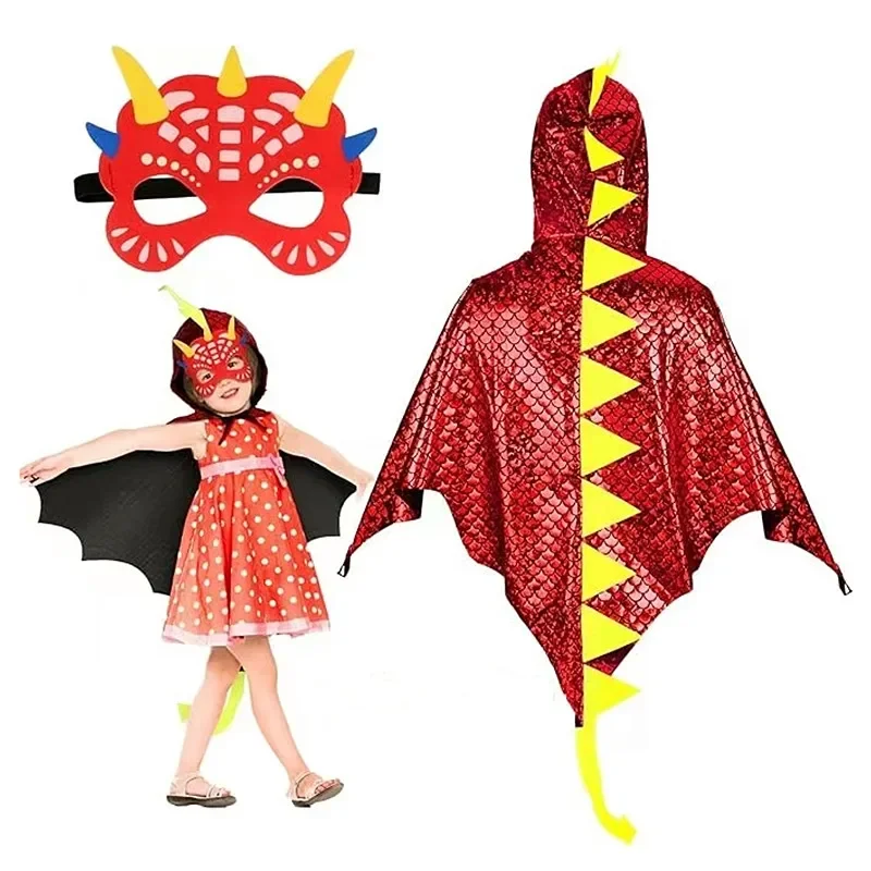 Capa de dinosaurio verde para  - Kids Face Mask reseña y precio