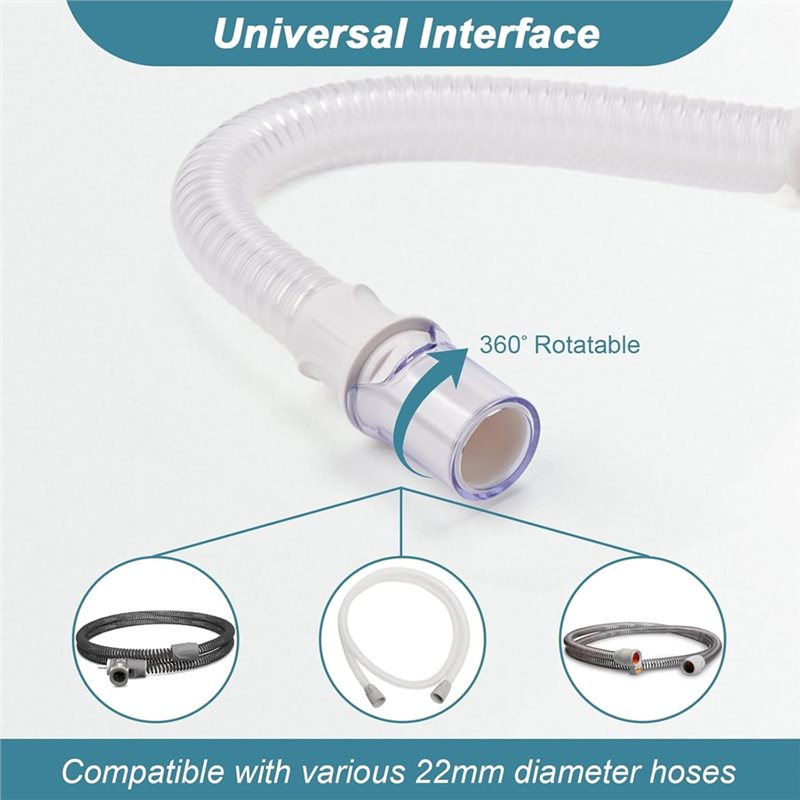Máscara CPAP con tubo incluido - Silicone Mask Bracket reseña y precio