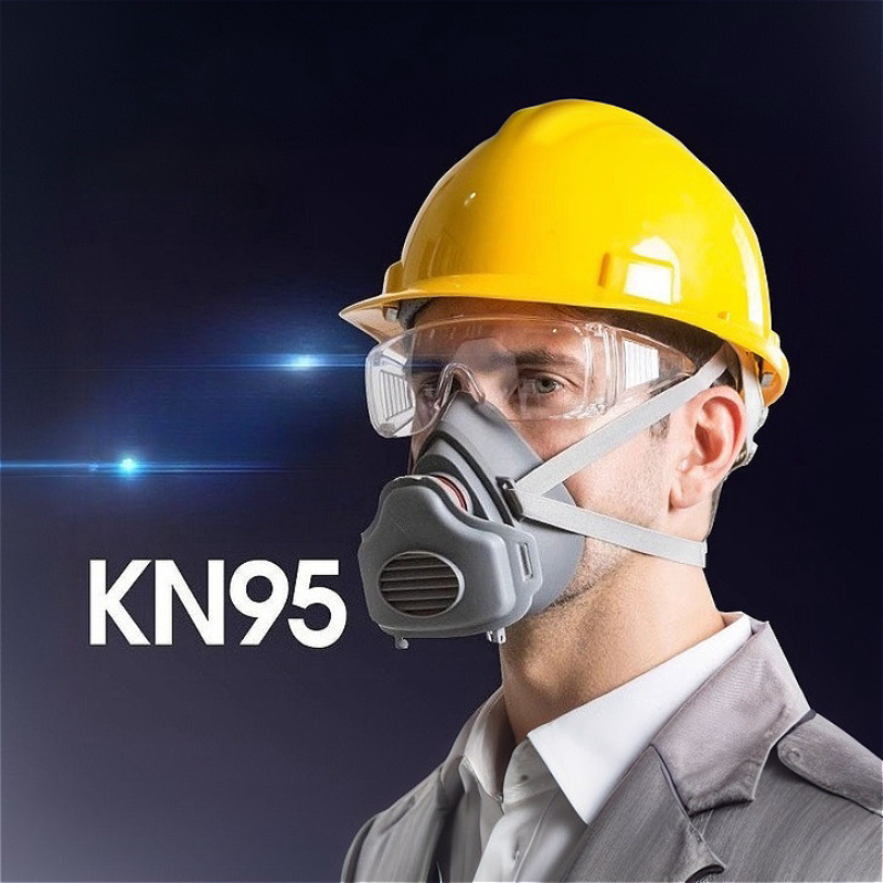 Máscara antipolvo de media car - Kn95 Respirator Mask reseña y precio
