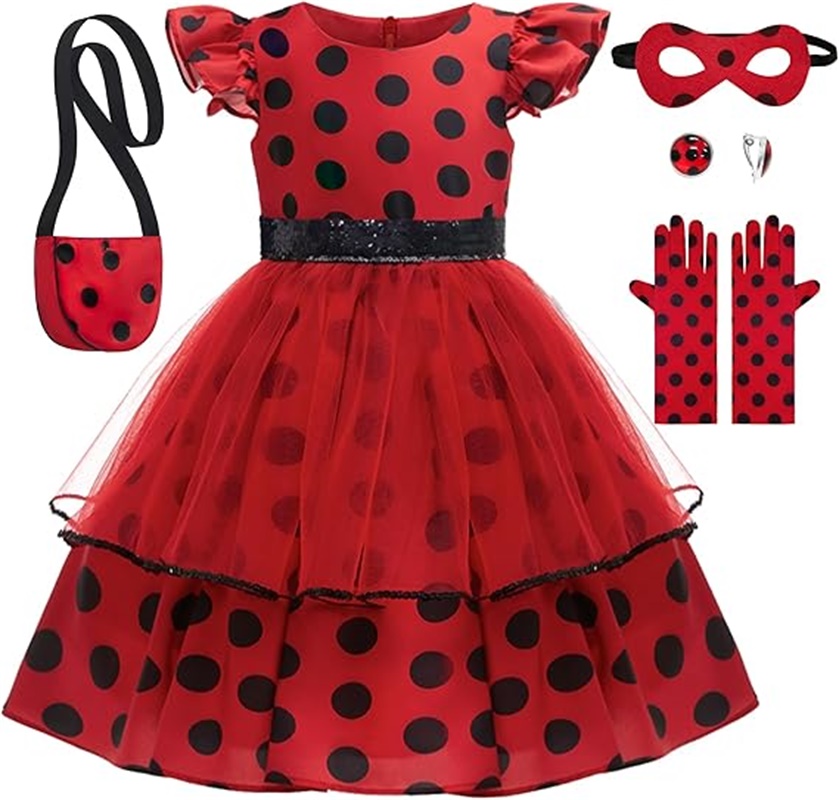 Disfraz de Cosplay para niñas, - Kids Face Mask reseña y precio