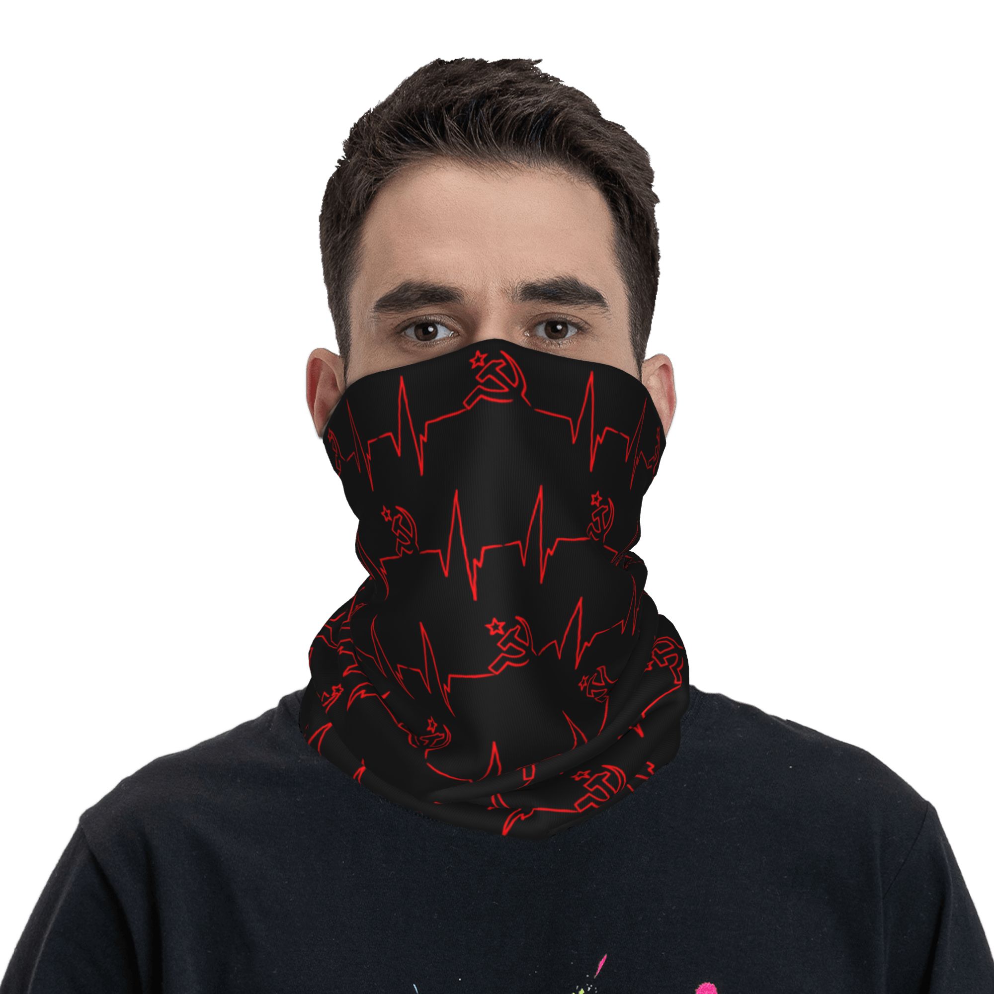 Bandana personalizada con lati - Neck Gaiter Face Cover reseña y precio