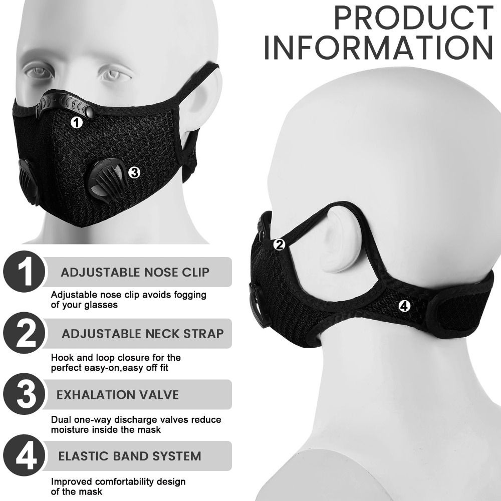 Máscara antipolvo ergonómica t - Anti Pollution Mask reseña y precio