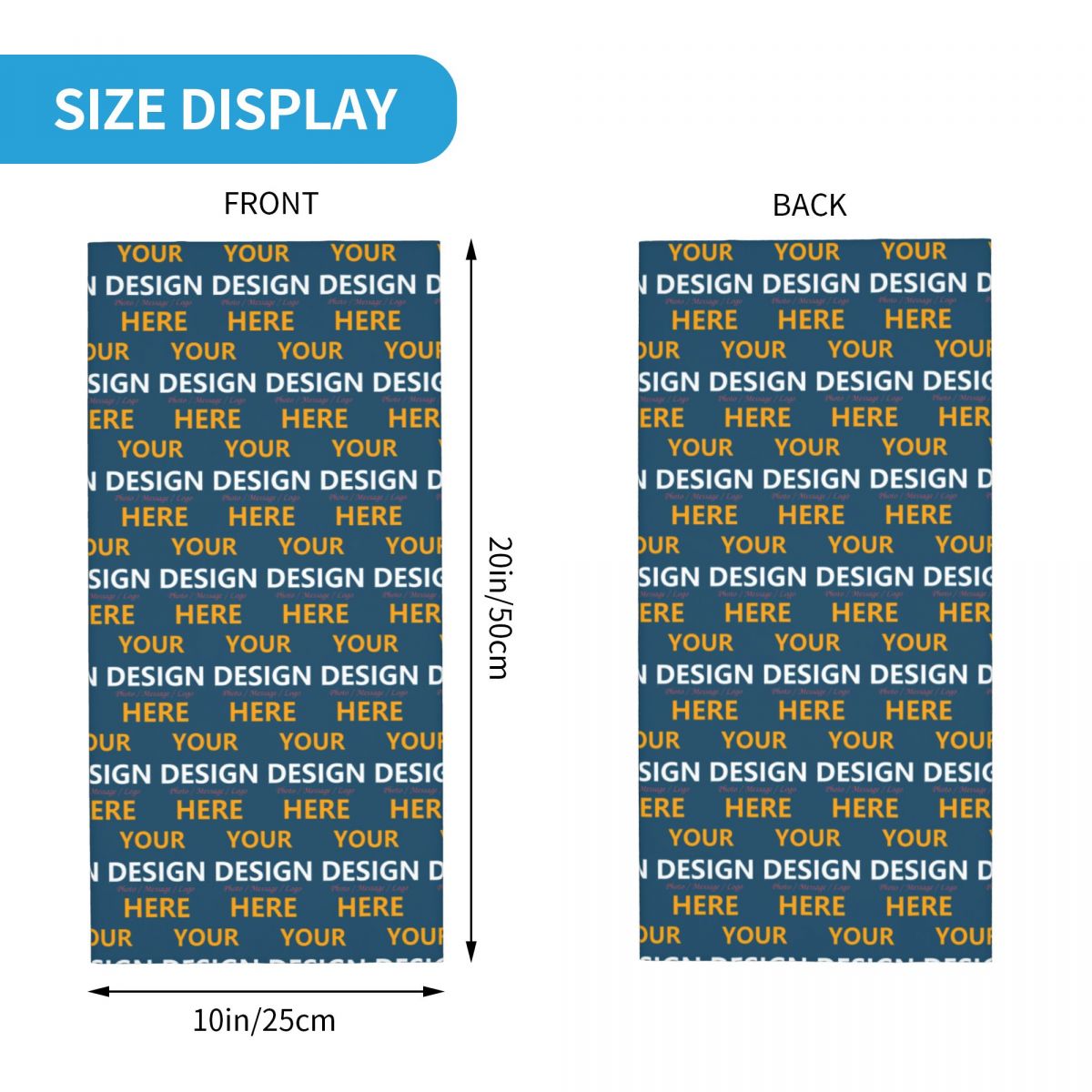 Personaliza tu diseño aquí Ban - Neck Gaiter Face Cover reseña y precio