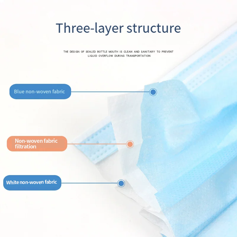 100/200 Uds. Mascarillas Quirú - Disposable Surgical Mask reseña y precio