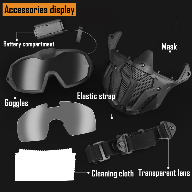 Máscara táctica de cara comple - Anti Pollution Mask reseña y precio