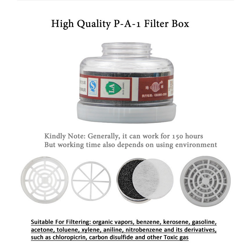 Filtros redondos para máscara  - Face Mask Storage Box reseña y precio