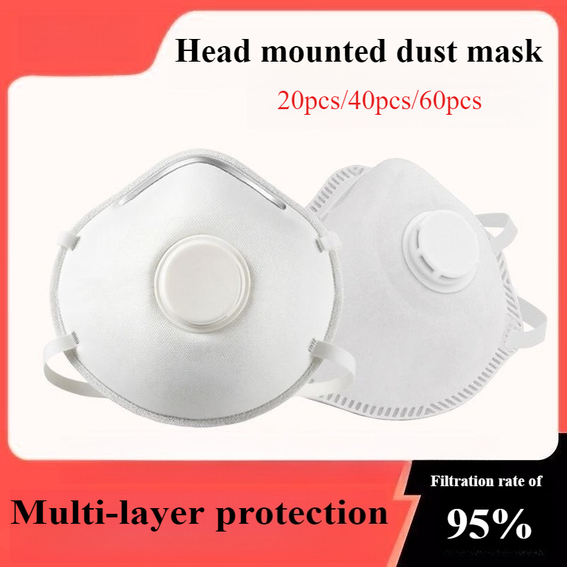 Mascarillas antipolvo con válv - Kn95 Respirator Mask reseña y precio