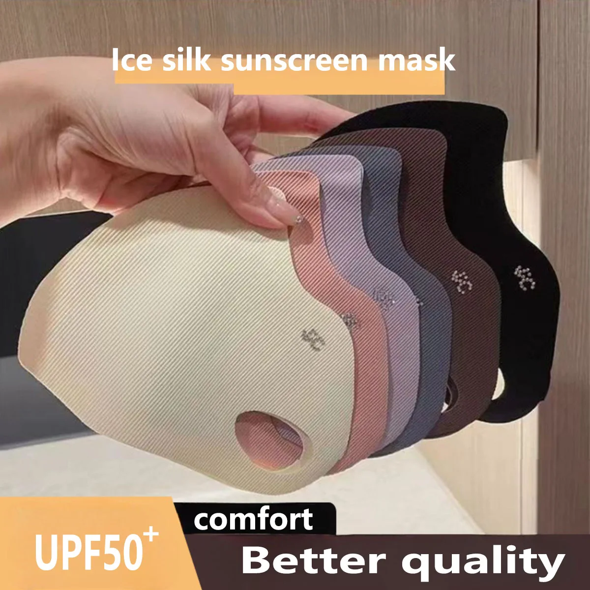 Mascarilla de Seda Helada con  - Cloth Face Mask Washable reseña y precio