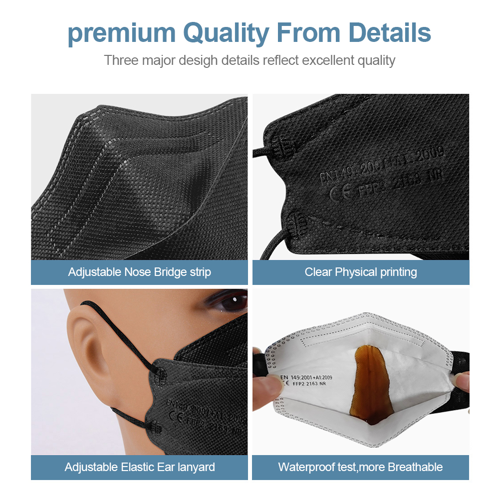 Mascarilla FFP2 KN95 Certifica - Kn95 Respirator Mask reseña y precio