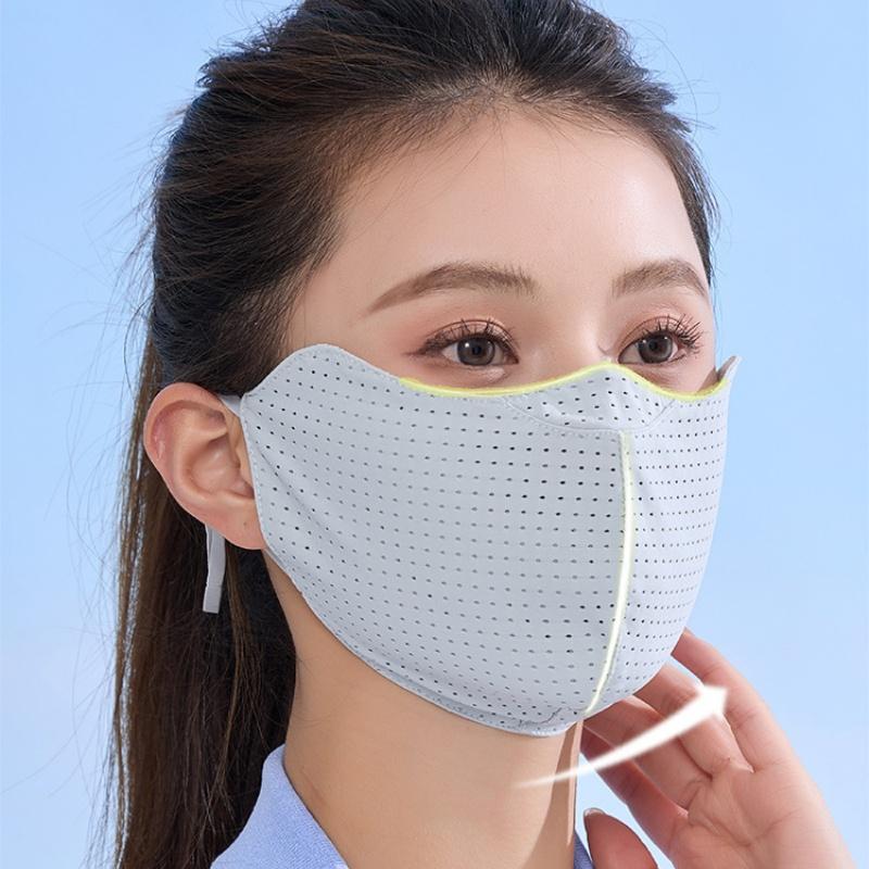 Mascarilla de Seda de Hielo co - Sports Mask Breathable reseña y precio