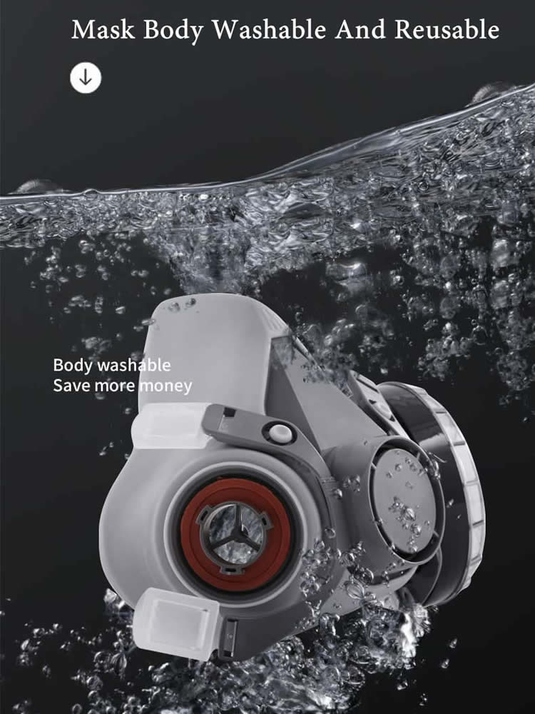 Máscara de Gas y polvo de medi - Dust Mask Construction reseña y precio
