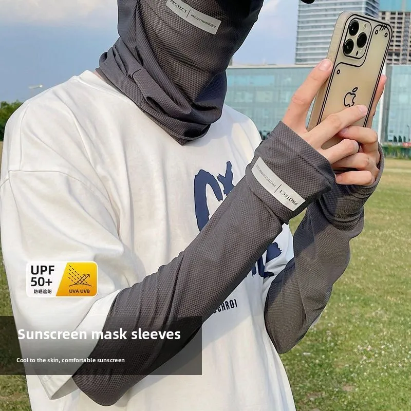 Mangas de seda helada para el  - Sports Mask Breathable reseña y precio