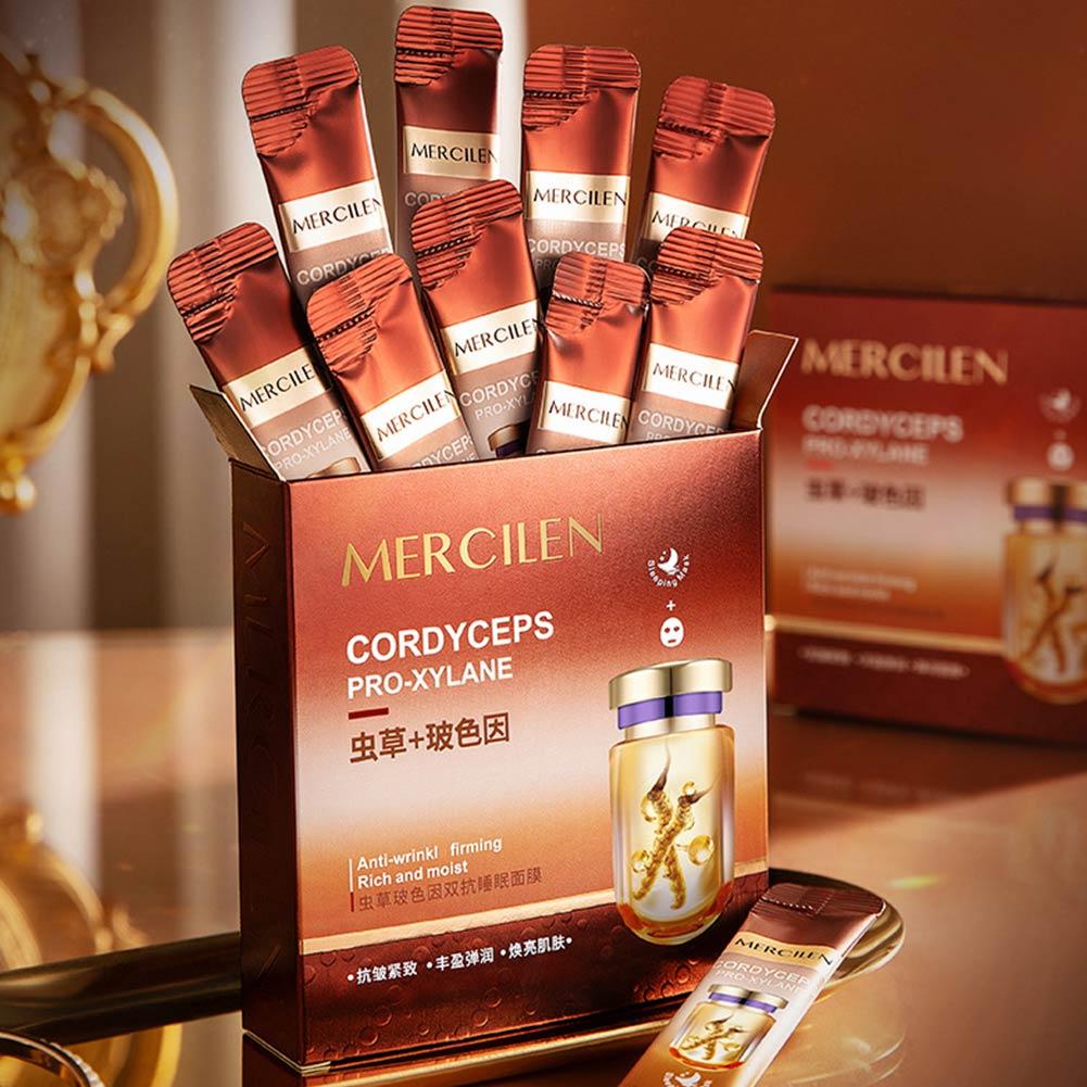 20PCS/caja Mercilen Cordyceps  - Face Mask Storage Box reseña y precio