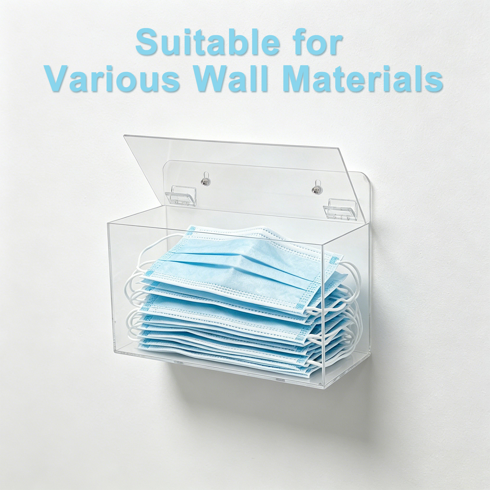 Dispensador de Mascarillas, Ca - Face Mask Storage Box reseña y precio