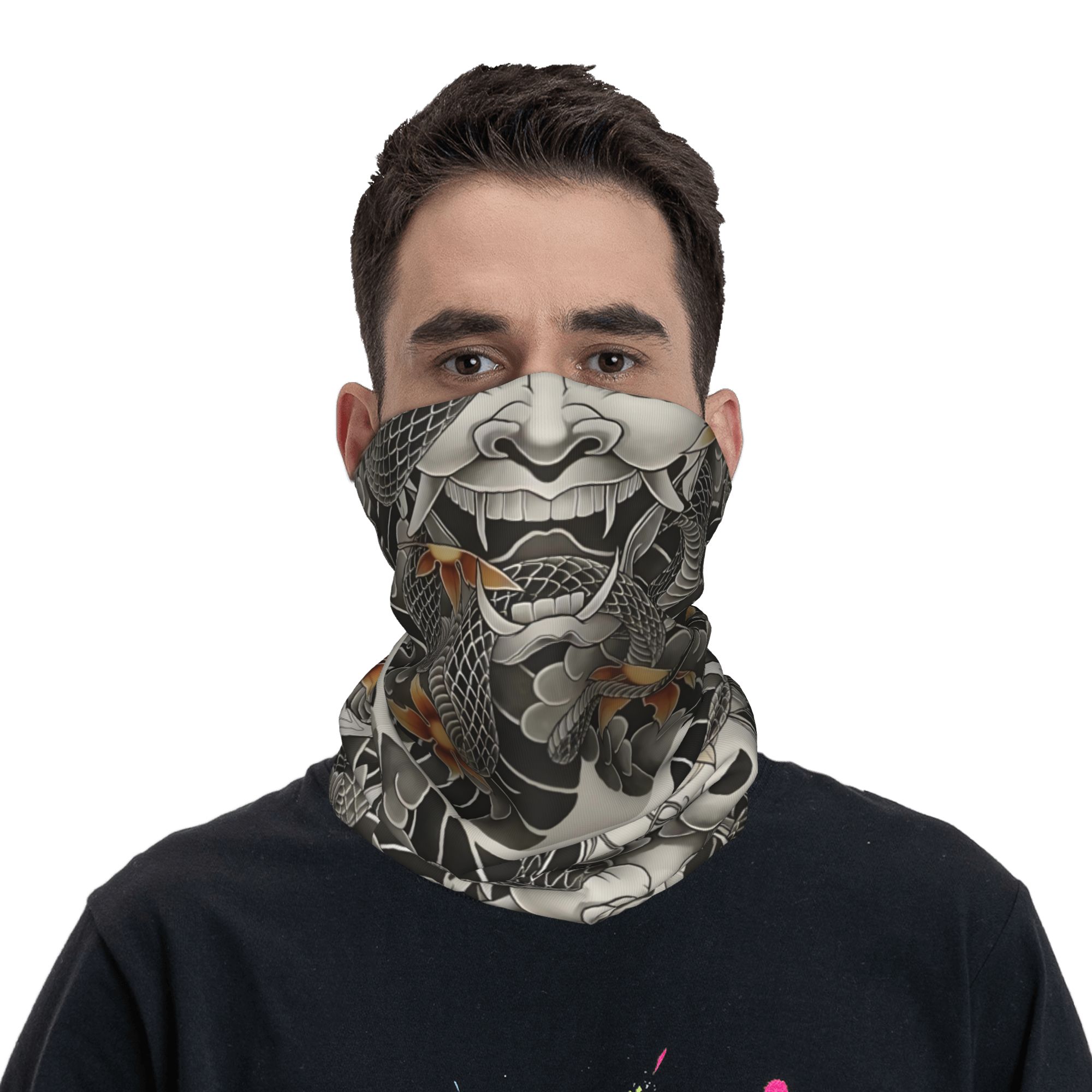 Bandana personalizada Samurai  - Neck Gaiter Face Cover reseña y precio