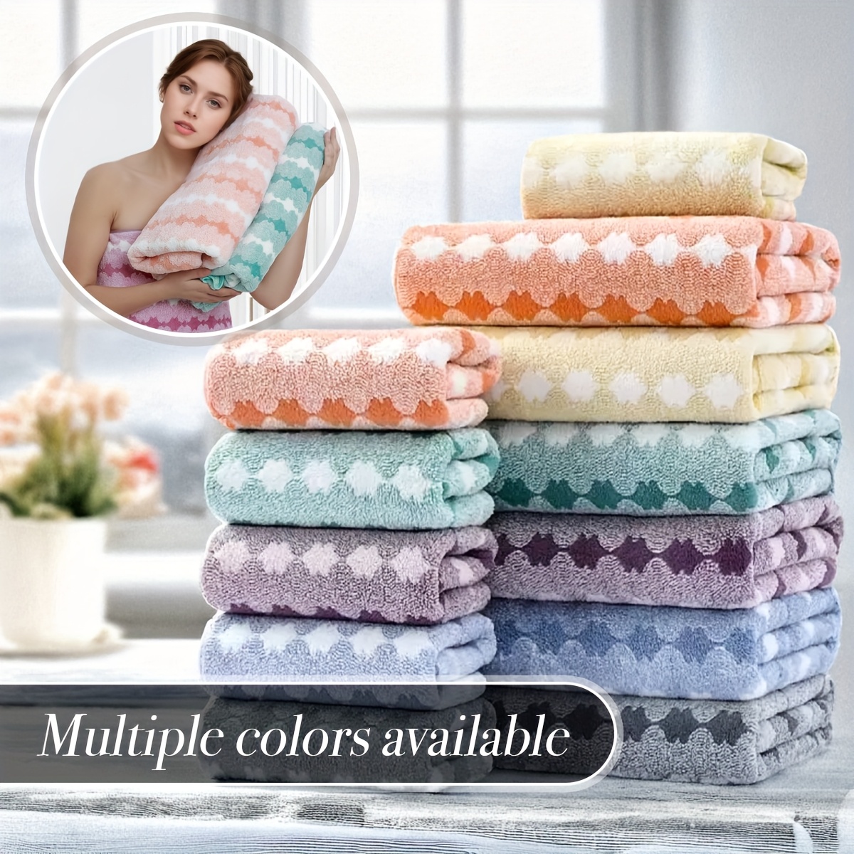 Juego de toallas de baño y toa - Cloth Face Mask Washable reseña y precio