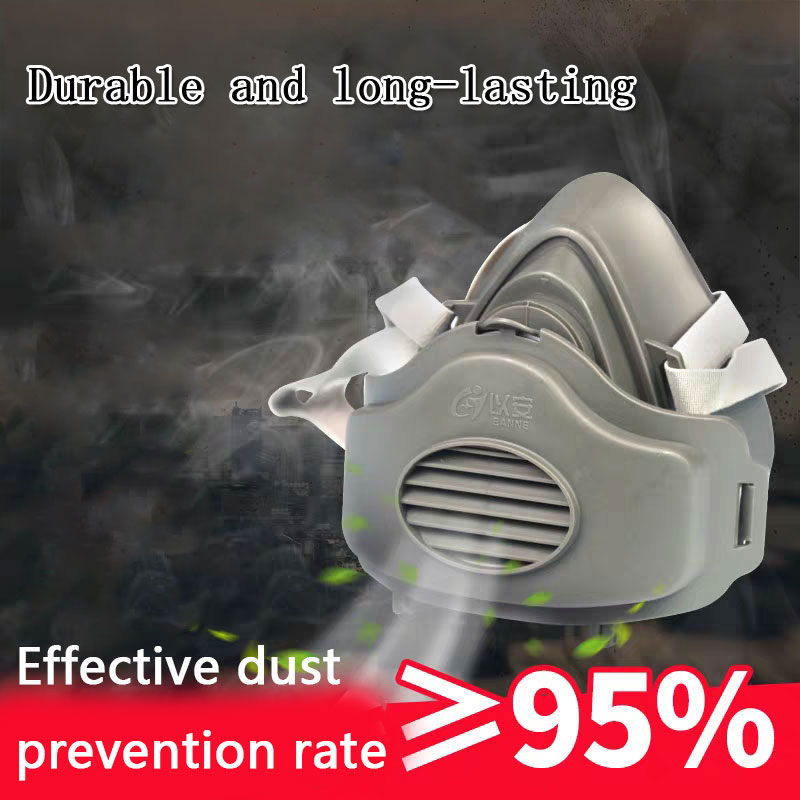 Mascarilla de seguridad de gom - Kn95 Respirator Mask reseña y precio