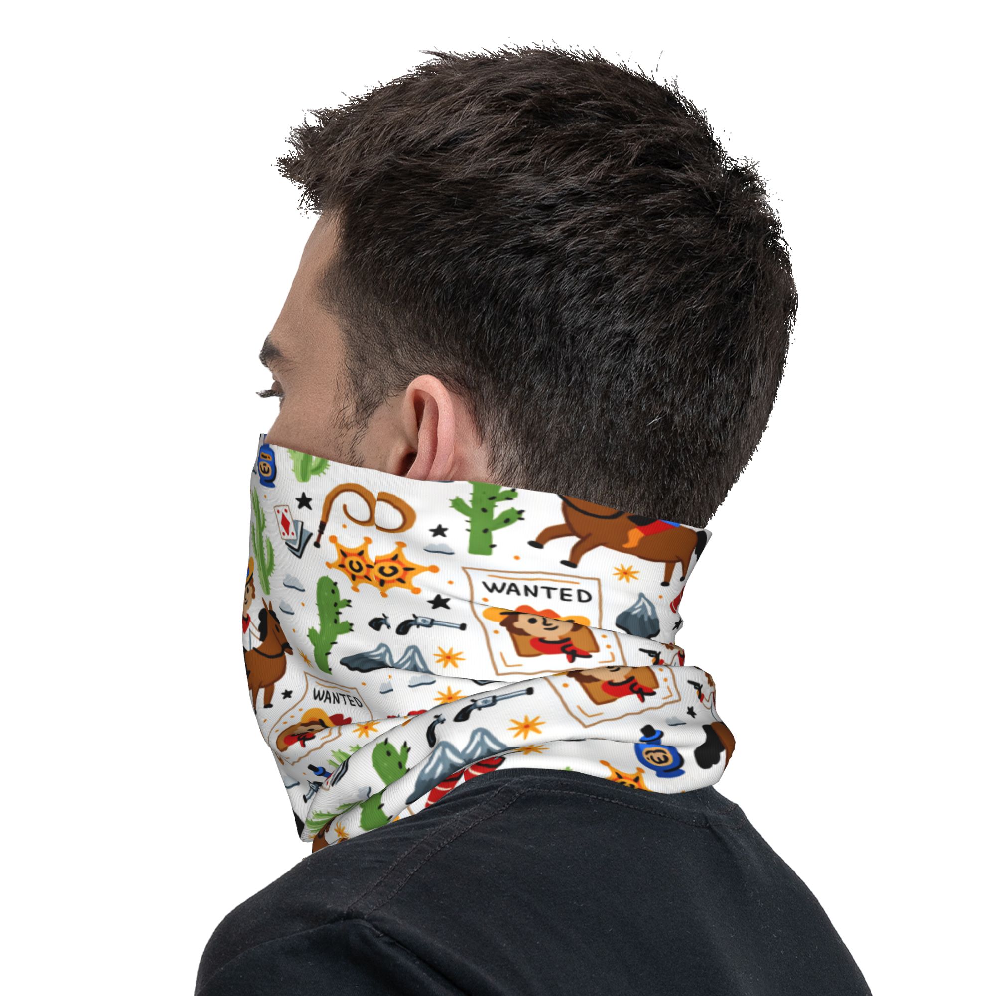 Pasamontañas de Vaquero del Oe - Kids Face Mask reseña y precio