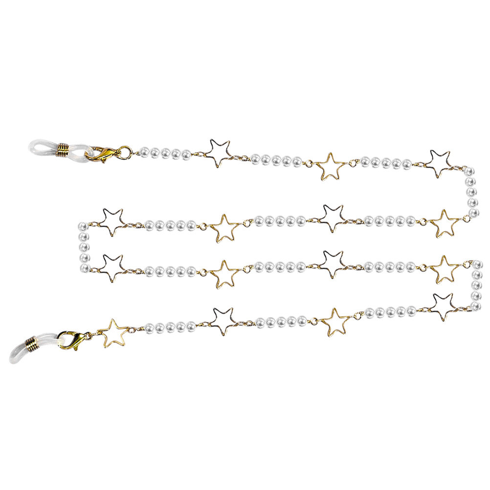 Cadena para Gafas con Perlas,  - Mask Chain Holder reseña y precio
