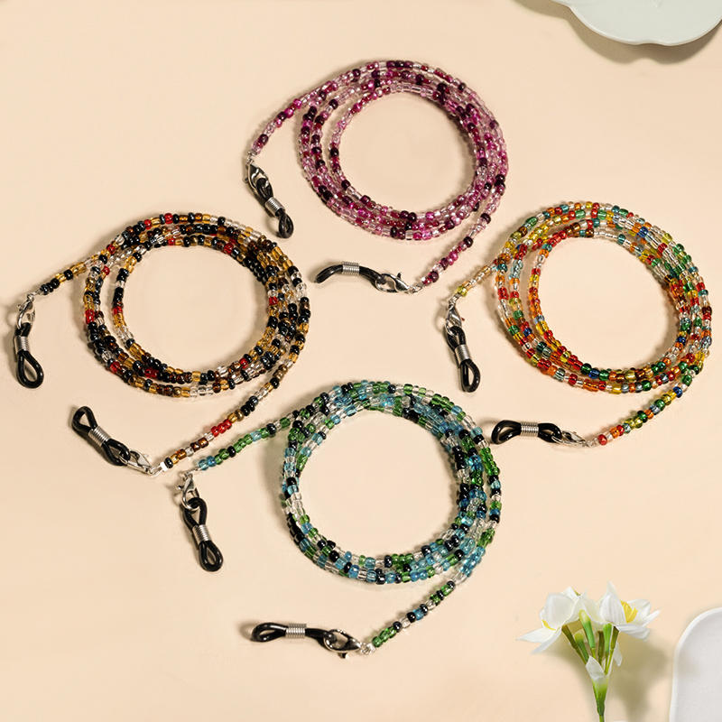 Cadena de cristal para gafas d - Mask Chain Holder reseña y precio