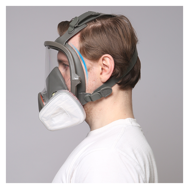 Respirador de Gas de cara comp - Dust Mask Construction reseña y precio