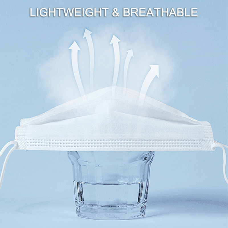 50 Uds. Mascarilla de 3 capas, - Disposable Mask Blue reseña y precio